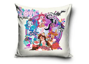 CARBOTEX SPÓŁKA Z OGRANICZONĄ ODPOWIEDZI Poszewka Licencyjna nr 868 Enchantimals 40x40 1205293 - Poszewki na poduszki - miniaturka - grafika 1