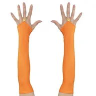 Rękawiczki - WIDMANN 00594 neonowe rękawiczki 3D bez palców satynowe i inne zabawki - miniaturka - grafika 1