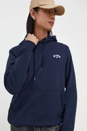 Bluzy męskie - Billabong bluza męska kolor granatowy z kapturem melanżowa - miniaturka - grafika 1