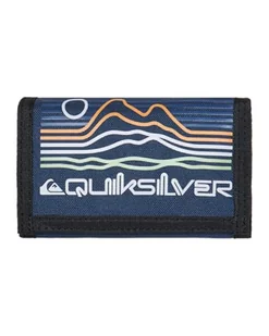 Quiksilver Męski portfel z akcesoriami podróżniczymi The Everydaily, granatowy, granatowy, S - Portfele - miniaturka - grafika 1