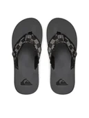 Klapki i japonki męskie - Quiksilver Japonki AQYL100047 Czarny - miniaturka - grafika 1