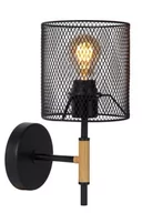 Lampy ścienne - Lucide BASKETT Czarny E27 Kinkiet ścienny 45259/01/30 45259/01/30 - miniaturka - grafika 1