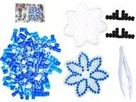 Prace ręczne dla dzieci - Koraliki Do Prasowania Prasowanki Szablon Kwiat - miniaturka - grafika 1