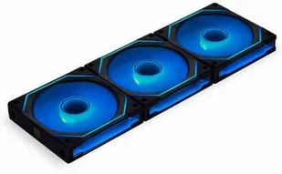Lian Li UNI FAN SL-INF 120 ARGB PWM zestaw 3 szt. ze sterownikiem - 120mm czarny - Wentylatory komputerowe - miniaturka - grafika 1