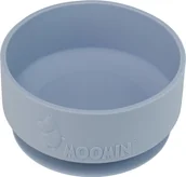 Miseczki i talerzyki dla dzieci - Moomin Silicone bowl, sky blue - miniaturka - grafika 1