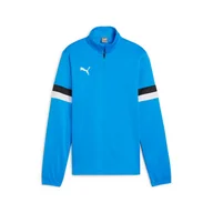 Bluzy dla chłopców - Dziecięca Bluza PUMA TEAMRISE 1/4 ZIP TOP JR 65865802 – Niebieski - miniaturka - grafika 1