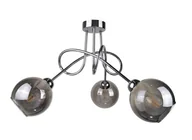Lampy sufitowe - Ring lampa sufitowa 3-punktowa chrom 1280 - miniaturka - grafika 1