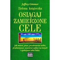 Baśnie, bajki, legendy - Studio Emka Jeffrey Gitomer Zielona książeczka Osiągaj zamierzone cele - miniaturka - grafika 1