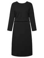 Sukienki - Calvin Klein Sukienka koktajlowa LV044D062G Czarny Slim Fit - miniaturka - grafika 1