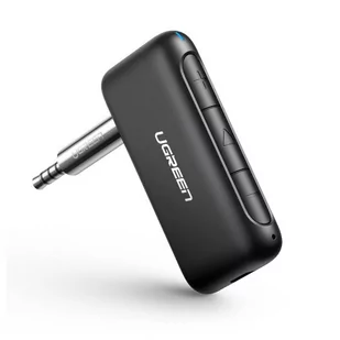 Ugreen Ugreen odbiornik dźwięku Bluetooth 5.0 audio AUX mini jack do samochodu czarny (70303) 70303 - Adaptery i przejściówki - miniaturka - grafika 4