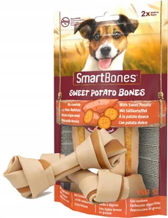 Smartbones SmartBones Sweet Potato Bones Medium 2szt. - przysmaki dla średnich psów, z batatami i kurczakiem SMB-027415 - Przysmaki dla psów - miniaturka - grafika 5