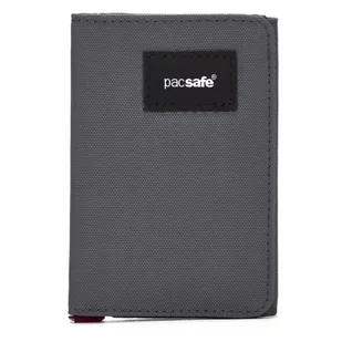 Portfel z ochroną przed kradzieżą Pacsafe RFIDsafe Trifold Wallet Slate - Portfele - miniaturka - grafika 1