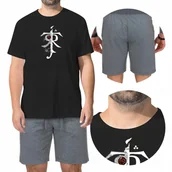 Piżamy damskie - PIŻAMA Męska + SPODENKI TOLKIEN LOTR Wzory - XXL - miniaturka - grafika 1