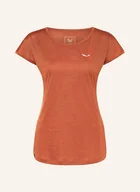 Koszulki i topy damskie - Salewa T-Shirt Puez Melange Dry'ton rot - SALEWA - miniaturka - grafika 1