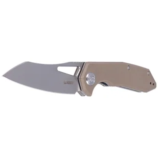 Nóż składany Kubey Knife New Vagrant Tan G10, Sandblast AUS-10 (KU291B) - Noże - miniaturka - grafika 2
