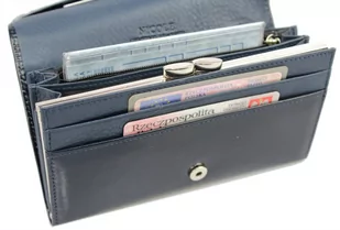 Portfel Damski Skórzany NICOLE Klasyczny Na Klamrę Skóra Naturalna NI60001 - Portfele Portfel Damski Skórzany NICOLE Klasyczny Na Klamrę Skóra Naturalna NI60001 - Portfele - miniaturka - grafika 1