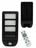 Lampy ogrodowe - Lampa Uliczna Solarna ECONOMY 150W Czujnik Ruchu 4000K Biała Neutralna IP65 - miniaturka - grafika 1