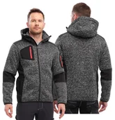 Odzież robocza - Kurtka robocza gruba bluza z kapturem ocieplana kożuszkiem BARDZO CIEPŁA L - miniaturka - grafika 1