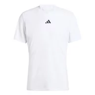 Koszulki sportowe męskie - Koszulka męska adidas  Airchil Tee Pro White L - miniaturka - grafika 1