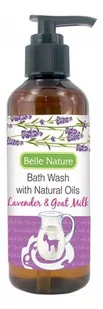 Belle Nature Belle Nature ŻEL POD PRYSZNIC LAWENDA 200ml - Kosmetyki do kąpieli - miniaturka - grafika 1