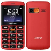 Telefony komórkowe - Aligator A910 4G Senior A910R Czerwony - miniaturka - grafika 1