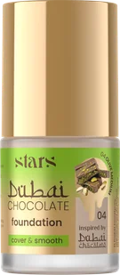 Stars from the Stars Dubai Chocolate Podkład Kryjąco-Wygładzający 04 Olive Medium - Podkłady do twarzy - miniaturka - grafika 1
