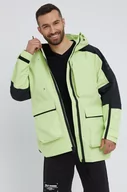 Kurtki i kamizelki sportowe męskie - adidas TERREX kurtka outdoorowa Xploric H48578 kolor zielony - miniaturka - grafika 1