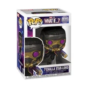 Figurki kolekcjonerskie - POP Marvel: What If – T’Challa Star-Lord - miniaturka - grafika 1