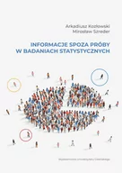 Matematyka - Informacje spoza próby w badaniach statystycznych Kozłowski Arkadiusz Szreder Mirosław - miniaturka - grafika 1