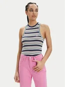 Koszulki i topy damskie - Lee Top 112350213 Kolorowy Slim Fit - miniaturka - grafika 1