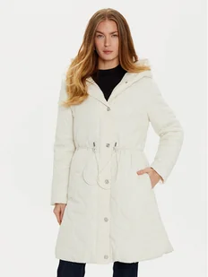 Guess Parka Maite W4BL56 WGL30 Écru Regular Fit - Kurtki damskie - miniaturka - grafika 1
