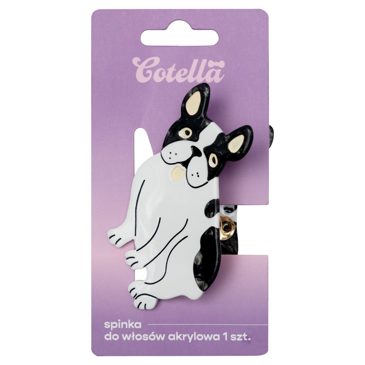 Cotella Spinka do włosów Frenchie – 1 szt.