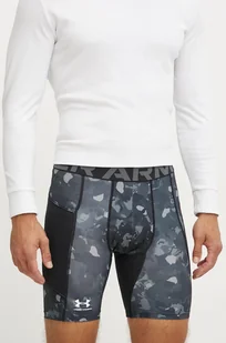 Under Armour szorty treningowe HeatGear Printed kolor czarny 1386939 - Spodenki męskie - miniaturka - grafika 1
