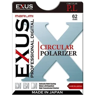 Marumi EXUS Circular C-PL 62 mm (MCPL62 EXUS) - Filtry fotograficzne - miniaturka - grafika 1