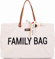 Torby i organizery dla mam - Childhome Torba Family Bag Teddy Bear White Limited Edition Childhome - miniaturka - grafika 1