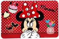 Podkładki na biurko - Podkładka na biurko Myszka Minnie - babeczki - miniaturka - grafika 1