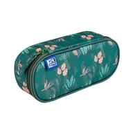 Piórniki - Oxford Piórnik z klapką Kids zielony - miniaturka - grafika 1