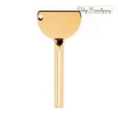 Pozostałe akcesoria fryzjerskie - Kluczyk do wyciskania farb złoty - miniaturka - grafika 1