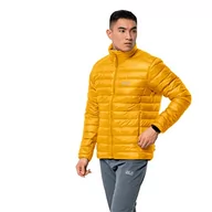 Kurtki męskie - Jack Wolfskin Męska kurtka puchowa Jwp M Shell, Burly Yellow Xt, M - miniaturka - grafika 1