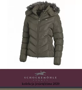 Schockemohle Kurtka damska FAME AW20 - dusty olive - Kurtki jeździeckie - miniaturka - grafika 1