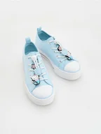 Buty dla dziewczynek - Reserved - Trampki Hello Kitty - jasnozielony - miniaturka - grafika 1
