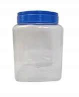 Pojemniki kuchenne - SŁOIK PLASTIKOWY na cukierki, przyprawy, susze 2,5L PET POJEMNIK spożywczy - miniaturka - grafika 1