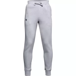 Spodnie dresowe chłopięce Under Armour RIVAL COTTON PANTS - Spodnie i spodenki dla dziewczynek - miniaturka - grafika 1