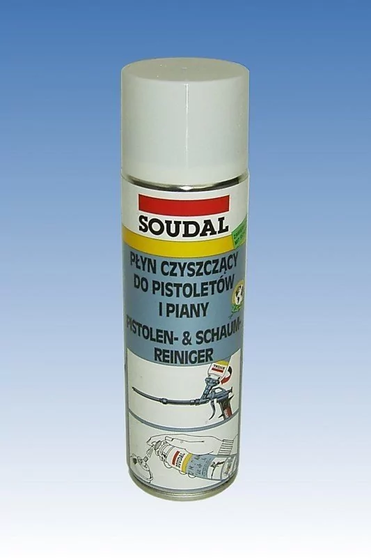 Soudal Płyn czyszczący do pianki i pistoletu 150 ml PIA-GF-CZ-500