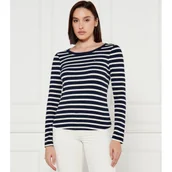 Bluzki damskie - Tommy Hilfiger Bluzka | Slim Fit - miniaturka - grafika 1