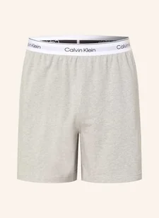 Calvin Klein Szorty Od Piżamy Cotton Jersey grau - Spodenki damskie - miniaturka - grafika 1