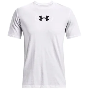 ND05_K12803-XL 1371264 100 Koszulka męska Under Armour Repeat Ss graphics biała 1371264 100 r.XL - Koszulki męskie - miniaturka - grafika 1