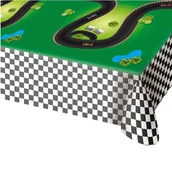Dekoracje i nakrycia stołu na imprezę - Folat Obrus foliowy "Wyścigi Formula 1", FOLAT, 180 x 130 cm FL65093 - miniaturka - grafika 1