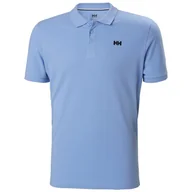 Koszulki męskie - Męska Koszulka HELLY HANSEN TRANSAT POLO 33980_627 – Niebieski - miniaturka - grafika 1