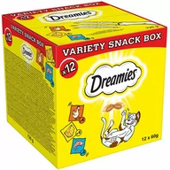 Przysmaki dla kotów - Dreamies Mixbox (kurczak, ser, łosoś) - 12 x 60 g - miniaturka - grafika 1